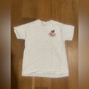 Mack Trucks Graphic T-Shirt | White Logo Tee | Classic Bulldog Print